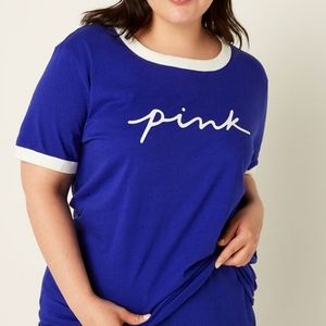 Victoria's Secret PINK ringer tee Oversized